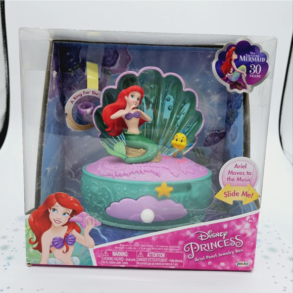 Disney Princess Ariel Pearl Anniversary Jewelry Box - Picture 6 of 14